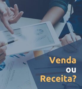 diferença entre venda e receita